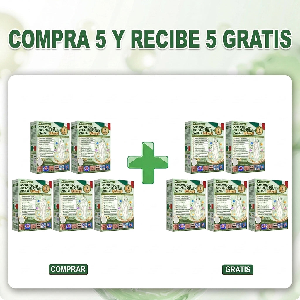 10 Cajas — Paquete Familiar (Mayor Ahorro) — Baja hasta 54 kilos